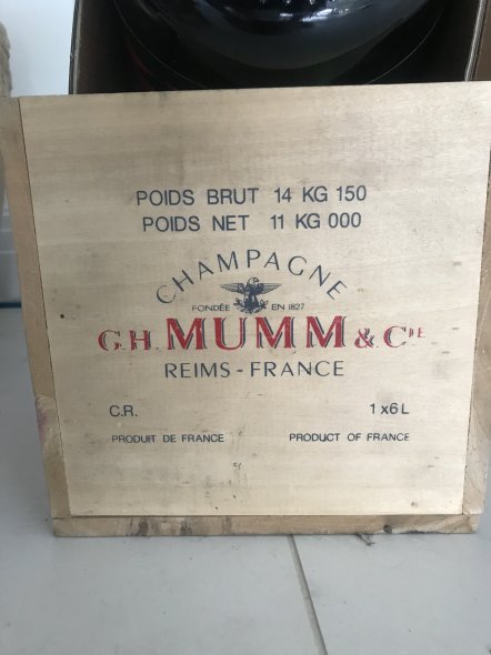 G.H. Mumm, Cordon Rouge [Methuselar]