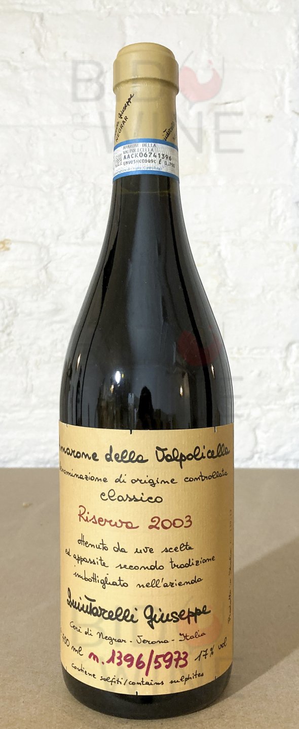Quintarelli, Amarone della Valpolicella, Riserva