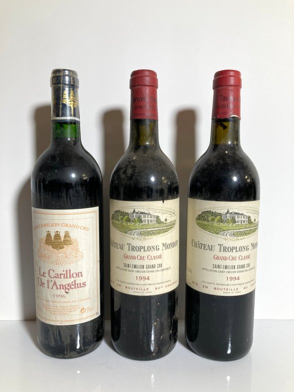 Mixed Lot of 1990s Saint Emilion 