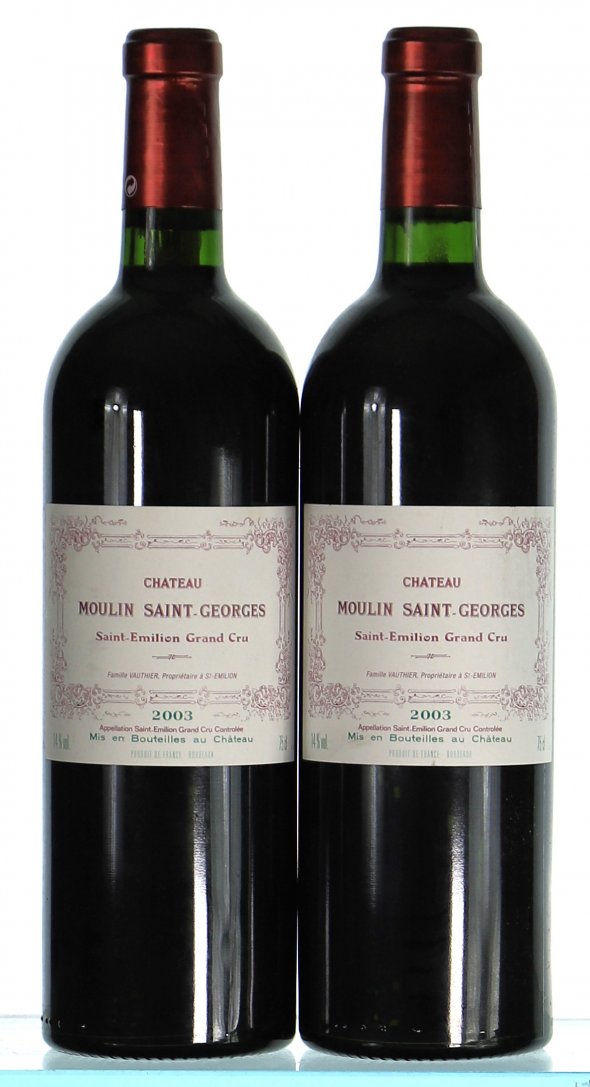 Chateau Moulin Saint-Georges, Saint-Emilion Grand Cru
