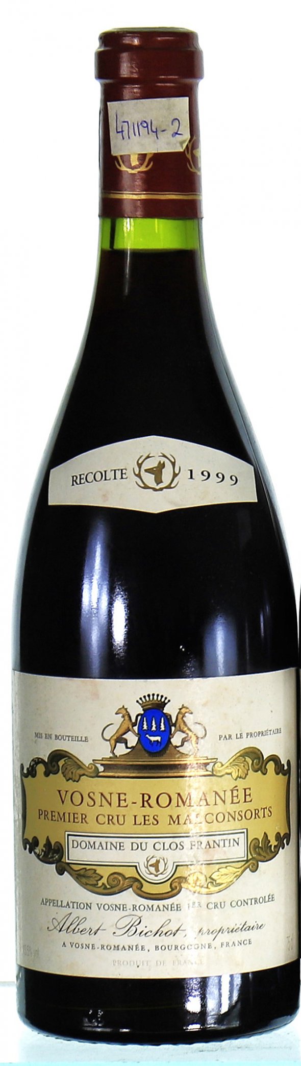 Clos Frantin, Vosne-Romanee Premier Cru, Aux Malconsorts