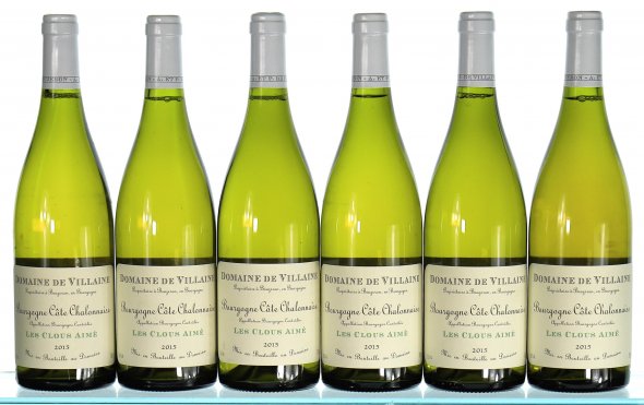 Domaine Aubert et Pamela Villaine, Bourgogne, Cote Chalonnaise, Clous Aime, Blanc