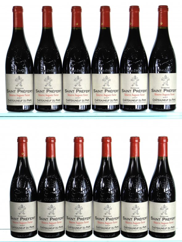 Domaine Saint Prefert, Chateauneuf-du-Pape, Reserve Auguste Favier
