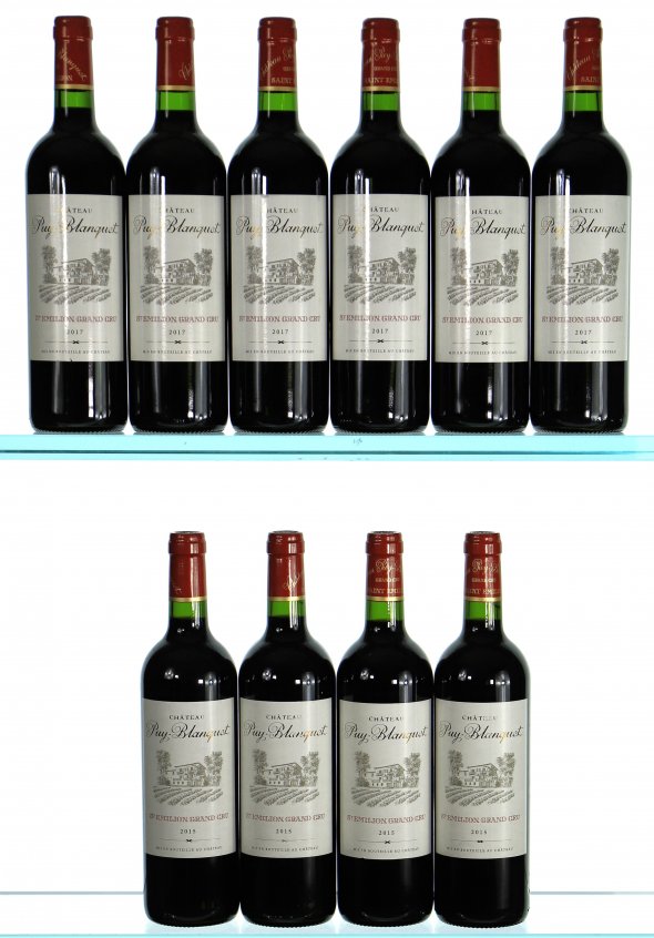 Vertical of Chateau Puy-Blanquet, Saint-Emilion Grand Cru, 2015 and 2017