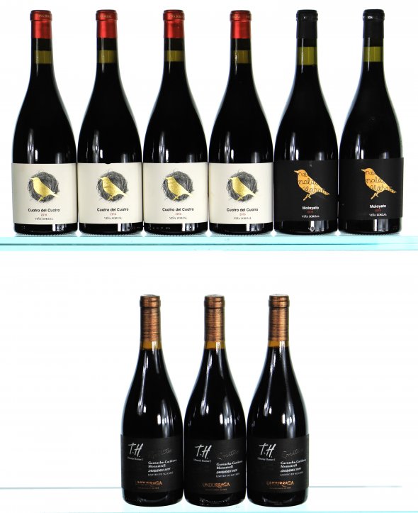 Mixed Lot of Spanish and Chilean Reds, 2015 and 2016 