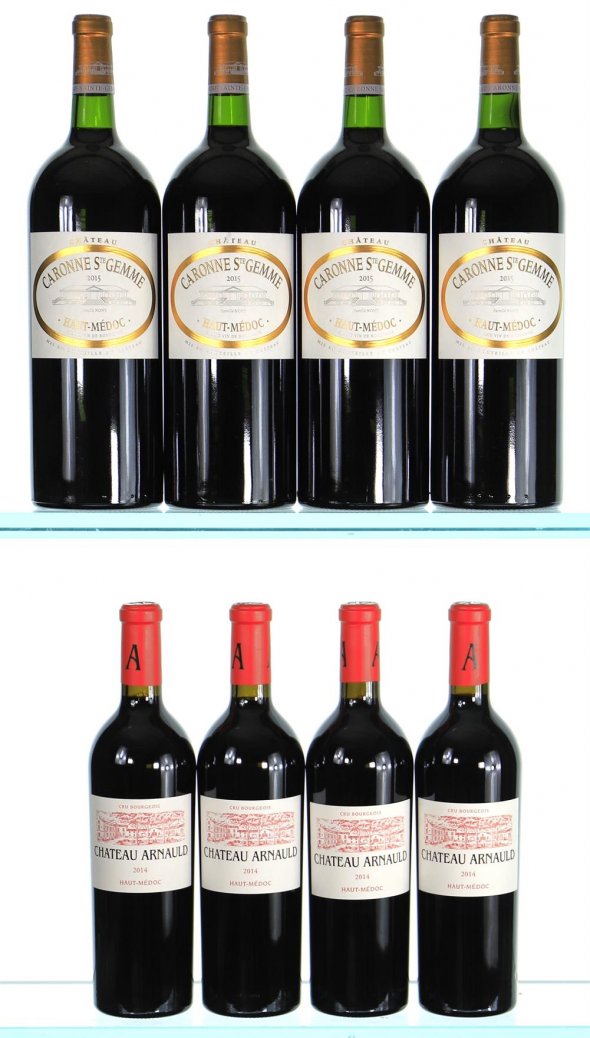 Mixed Bordeaux from Haut-Medoc 2014/2015 [bottles + magnums]