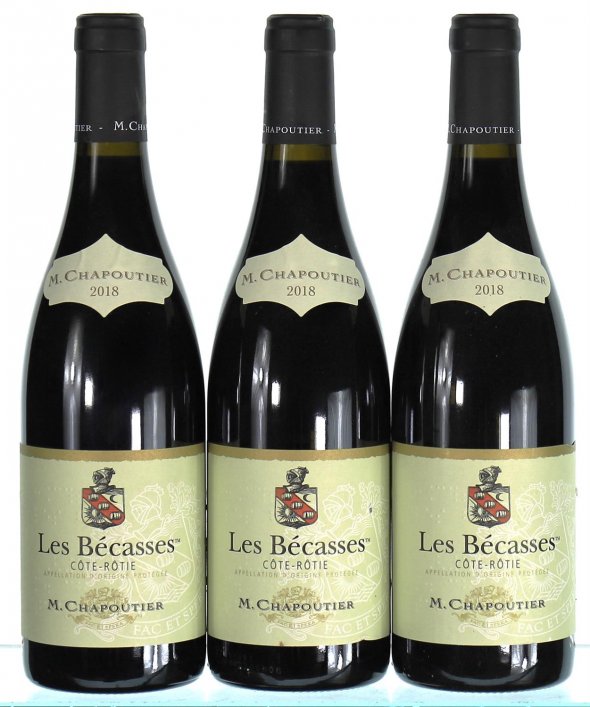 M. Chapoutier, Cote Rotie, Les Becasses