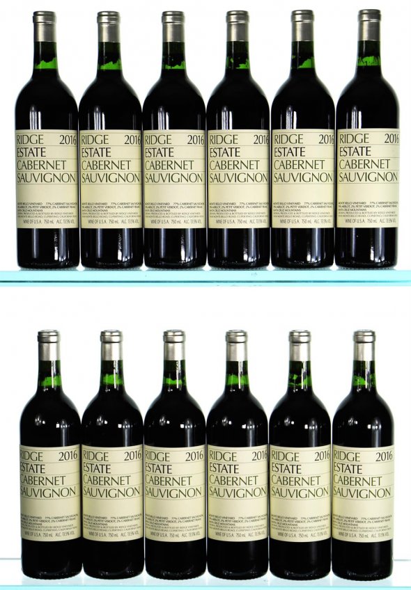 Ridge Vineyards, Estate Cabernet Sauvignon, Santa Cruz Mountains