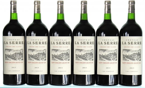 Chateau La Serre Grand Cru Classe, Saint-Emilion (Magnums) - In Bond