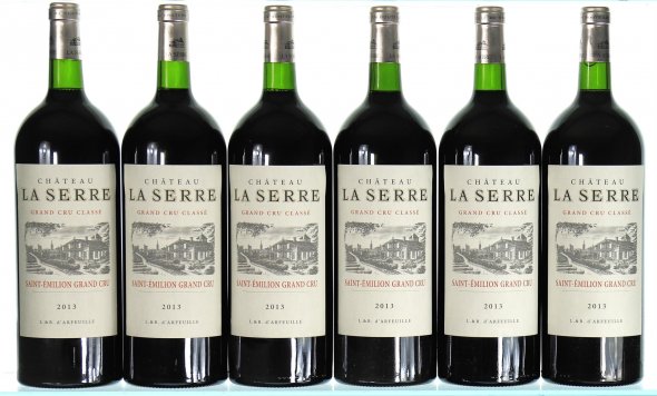 Chateau La Serre Grand Cru Classe, Saint-Emilion (Magnums) - In Bond