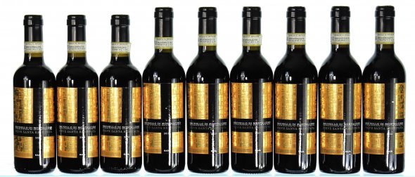 Vertical of Pieve Santa Restituta (Gaja), Brunello di Montalcino (Halves), 2013/2015