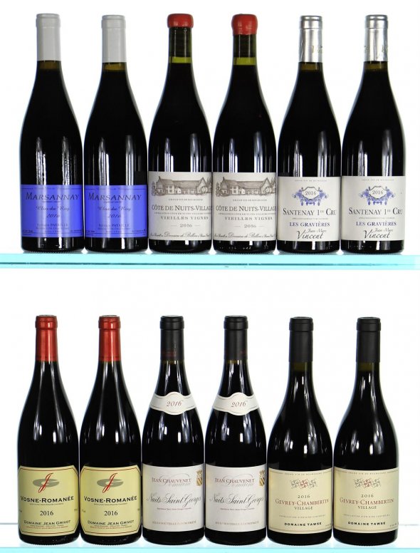 The Wine Society Mixed Red Burgundy Case - In Bond