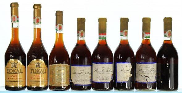 1993/1996 Mixed Case of Tokaji (Half Litres)
