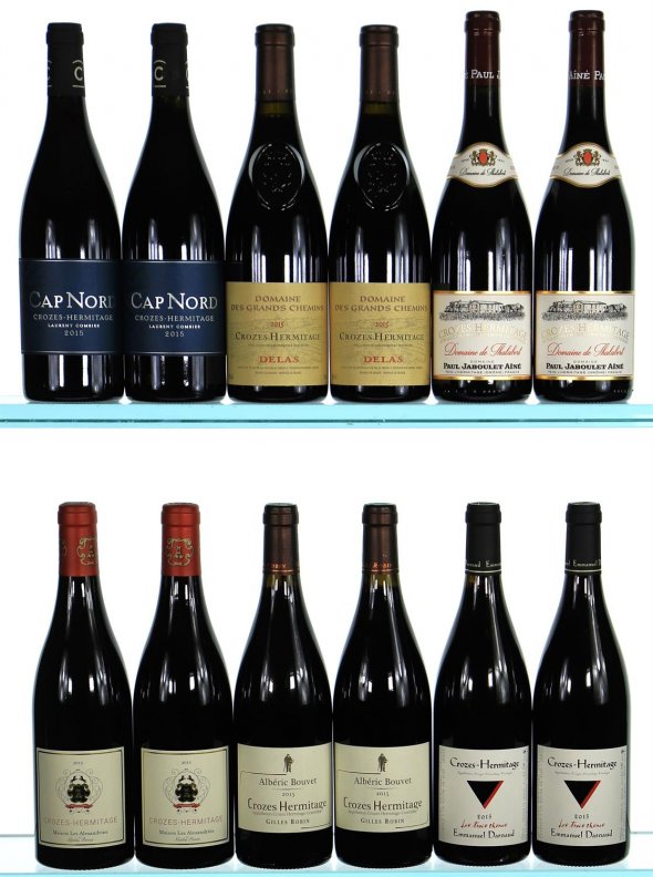 Mixed Case of Crozes-Hermitage - In Bond