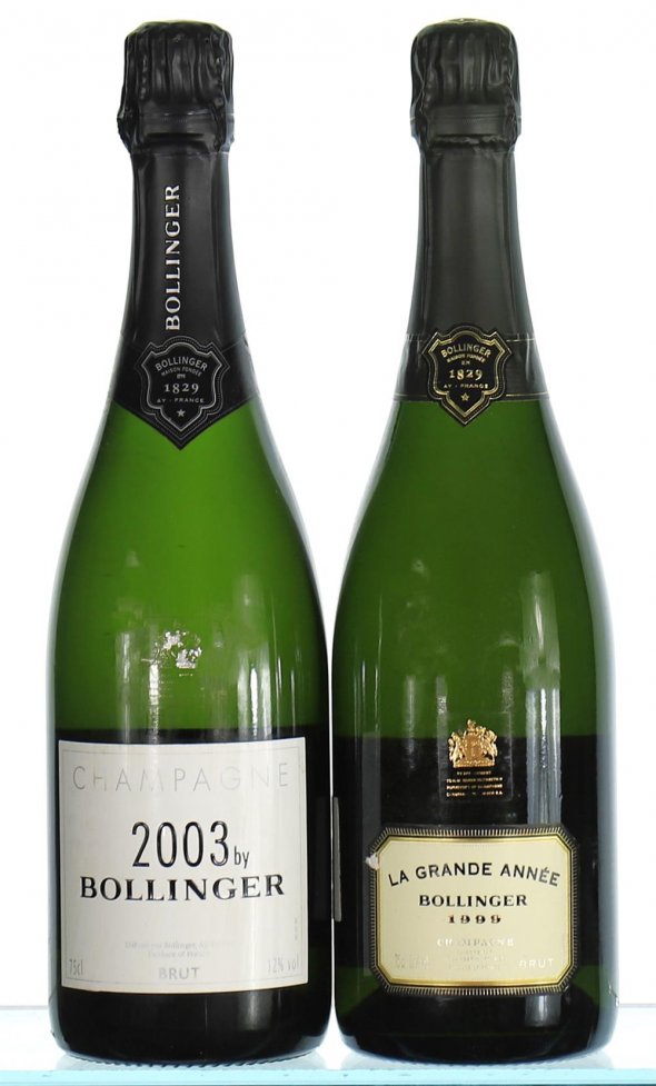 1999/2003 Bollinger Vintage Lot
