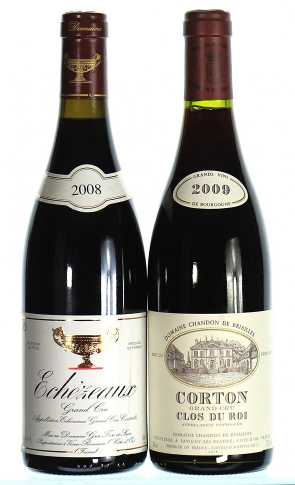 2008/2009 Mixed lot of Grand Cru Burgundy