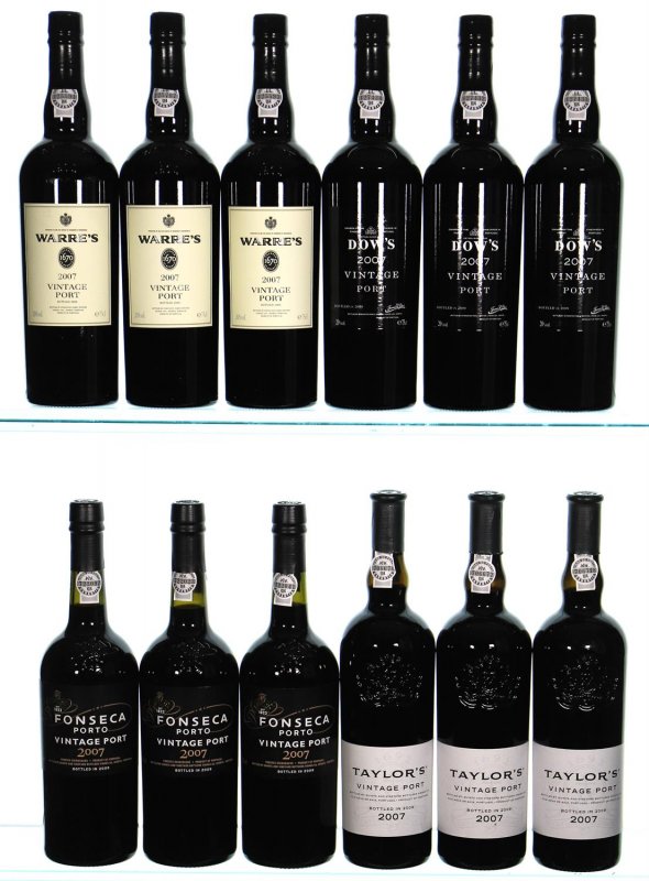 Mixed Case of Vintage Port