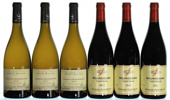 2015/2019 Mixed Lot of Red and White Burgundy - In Bond