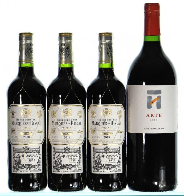 Domenico Clerico, Langhe, Arte/2018 Marques de Riscal Rioja Reserva (Mixed Formats)