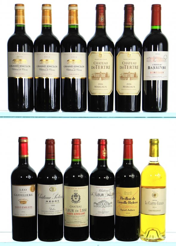 A Very Good Mixed Case of Red and Sweet Bordeaux