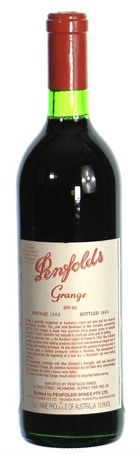 Penfolds, Grange, South Australia