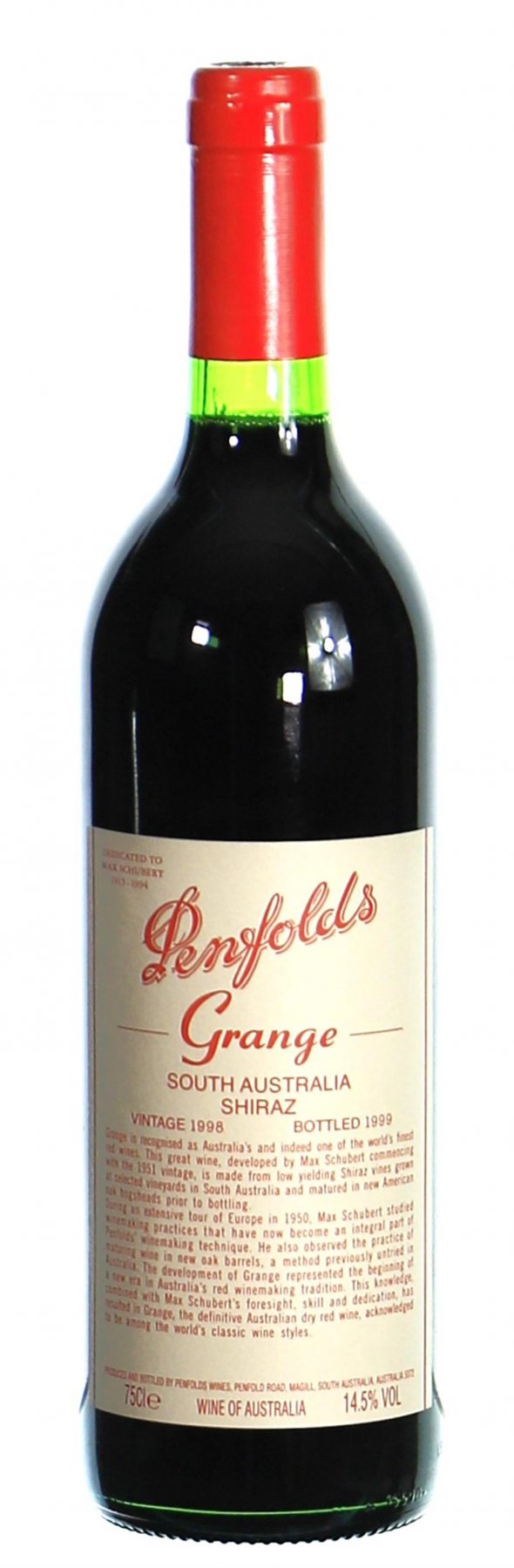 Penfolds, Grange, South Australia
