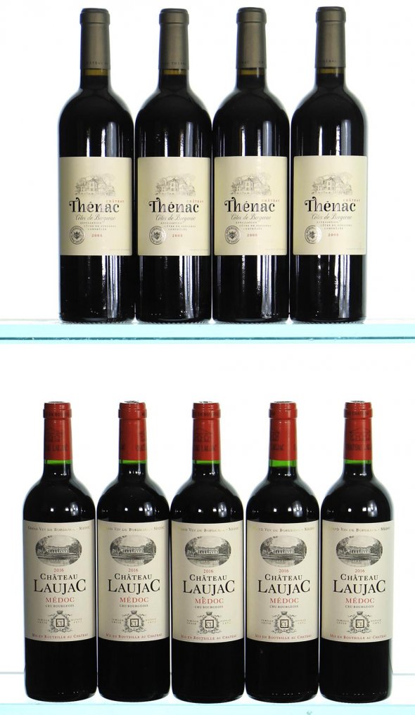 2016 Chateau Laujac, Medoc/2008 Chateau Thenac, Bergerac