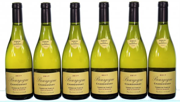 Domaine de la Vougeraie, Bourgogne, Terres de Famille Chardonnay - In Bond