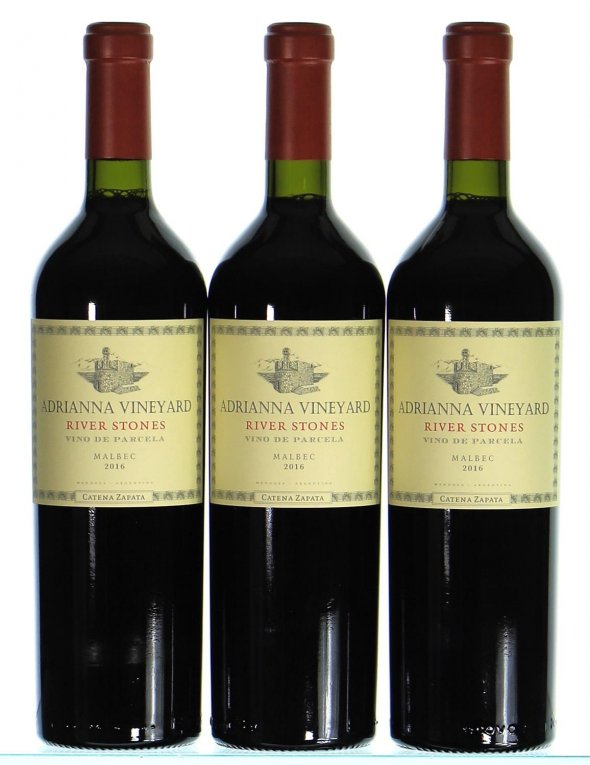 Catena Zapata, Adrianna River Stones Malbec, Tupungato Mendoza - In Bond