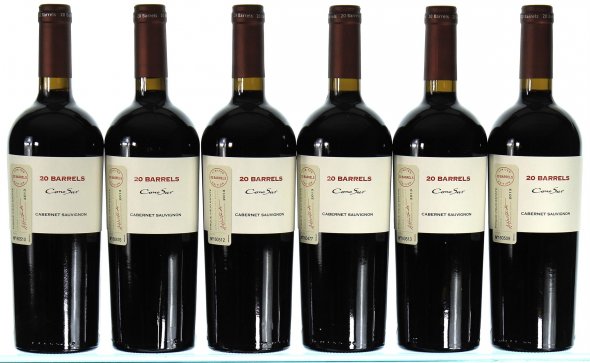 Cono Sur, 20 Barrels Cabernet Sauvignon, Maipo Valley
