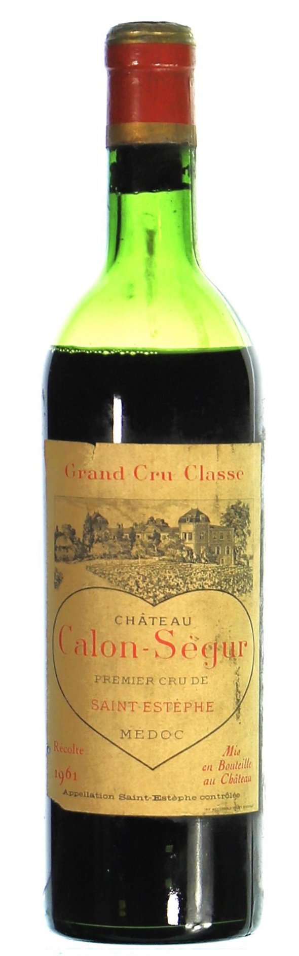 1961 Chateau Calon Segur 3eme Cru Classe, Saint-Estephe