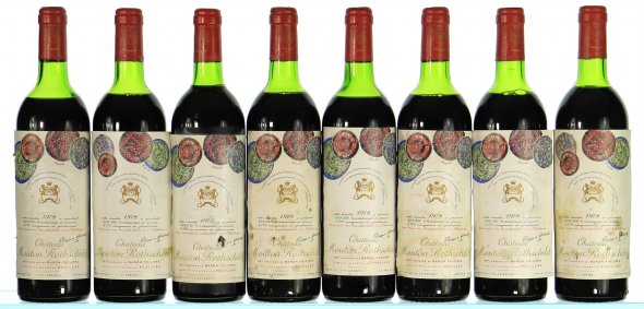 1978 Chateau Mouton Rothschild Premier Cru Classe, Pauillac 