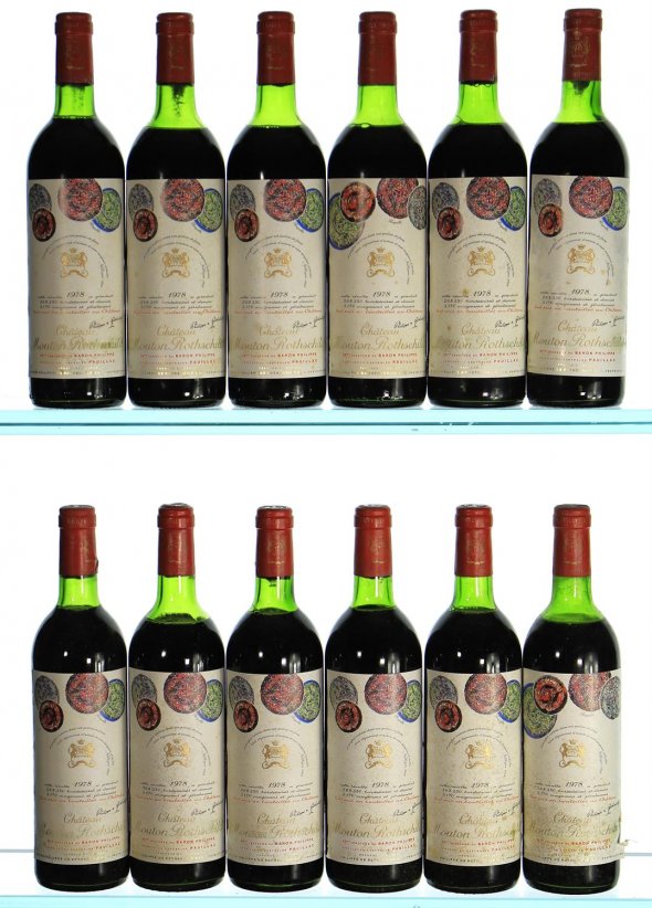 1978 Chateau Mouton Rothschild Premier Cru Classe, Pauillac 