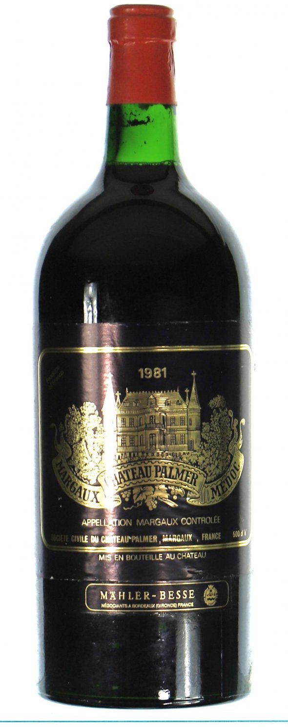 1981 Chateau Palmer 3eme Cru Classe, Margaux (Jeroboam)