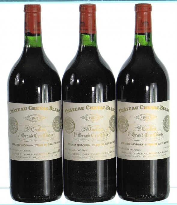 1982 Chateau Cheval Blanc Premier Grand Cru Classe A, Saint-Emilion Grand Cru (Magnums) 