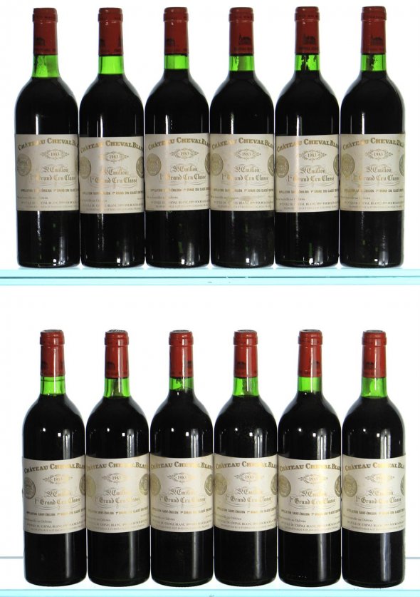 1983 Chateau Cheval Blanc Premier Grand Cru Classe A, Saint-Emilion Grand Cru 