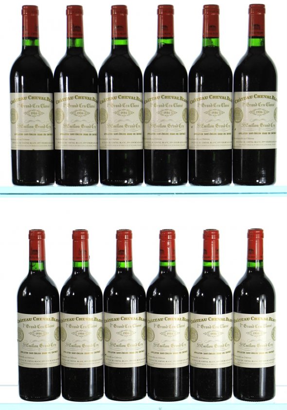 1986 Chateau Cheval Blanc Premier Grand Cru Classe A, Saint-Emilion Grand Cru 