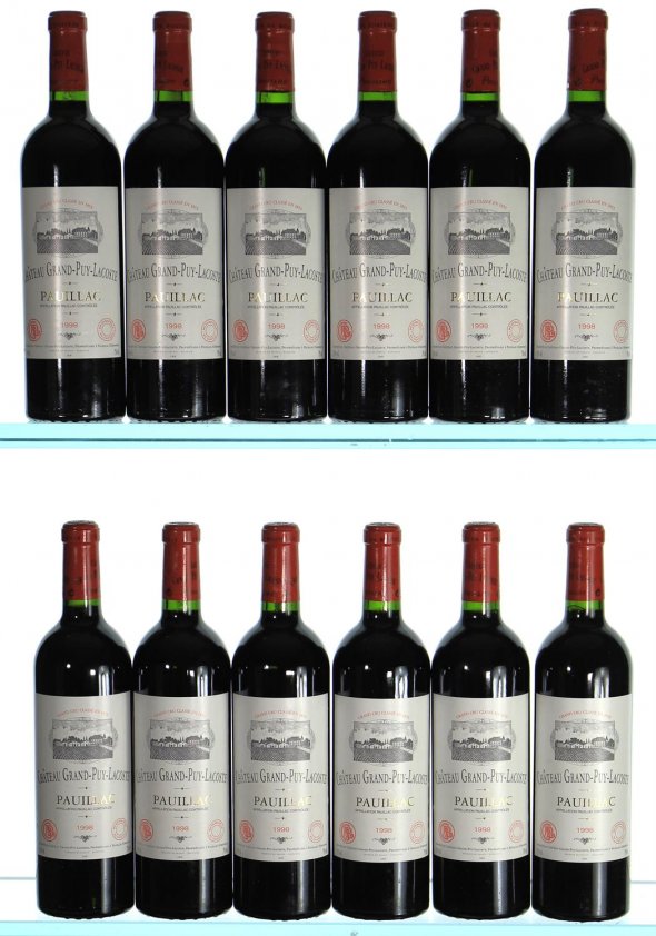1998 Chateau Grand-Puy-Lacoste 5eme Cru Classe, Pauillac 