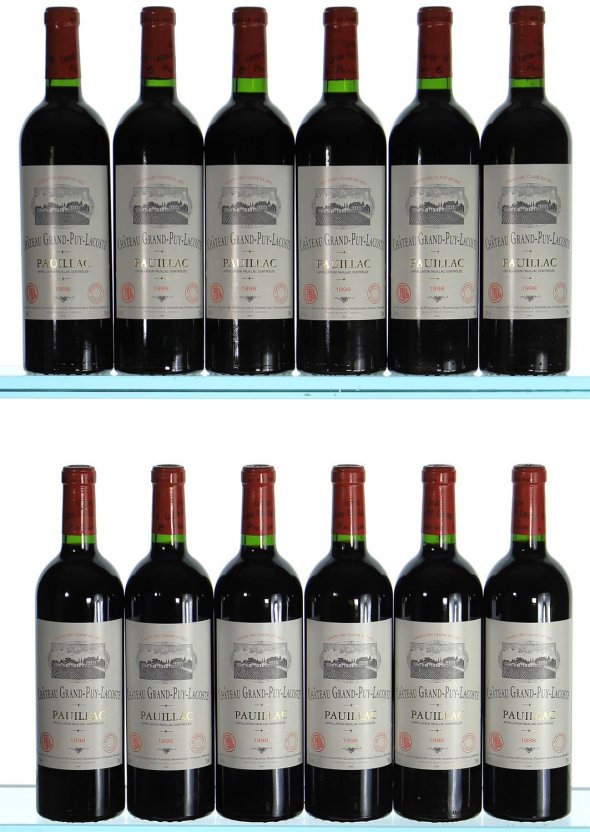1998 Chateau Grand-Puy-Lacoste 5eme Cru Classe, Pauillac 