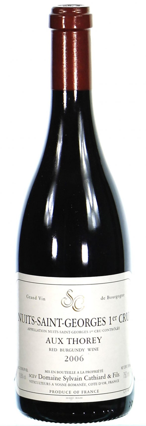 Domaine Sylvain Cathiard, Nuits-Saint-Georges Premier Cru, Aux Thorey