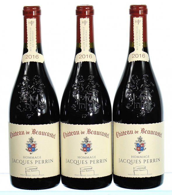 Chateau de Beaucastel Hommage a Jacques Perrin, Chateauneuf-du-Pape - In Bond