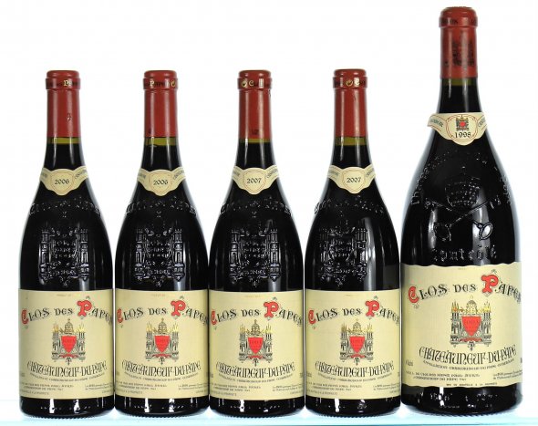 1998/2007 Clos des Papes, Chateauneuf-du-Pape, Rouge (Mixed Formats)