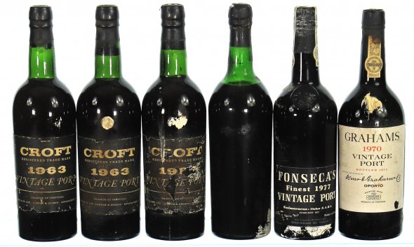 1963/1977 Mixed Lot of Vintage Port