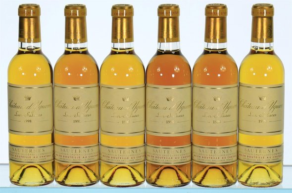 Chateau d'Yquem Premier Cru Superieur, Sauternes (Half Bottles) - In Bond
