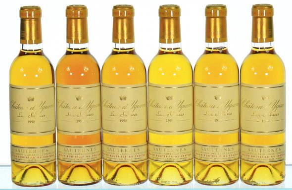 Chateau d'Yquem Premier Cru Superieur, Sauternes (Half Bottles) - In Bond