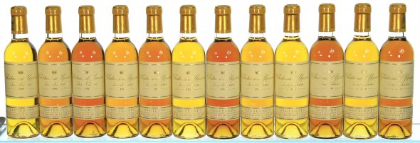 Chateau d'Yquem Premier Cru Superieur, Sauternes (Half Bottles) - In Bond