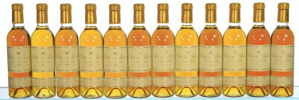 Chateau d'Yquem Premier Cru Superieur, Sauternes (Half Bottles) - In Bond
