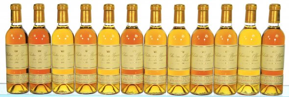 Chateau d'Yquem Premier Cru Superieur, Sauternes (Half Bottles) - In Bond