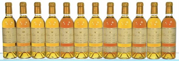 Chateau d'Yquem Premier Cru Superieur, Sauternes (Half Bottles) - In Bond