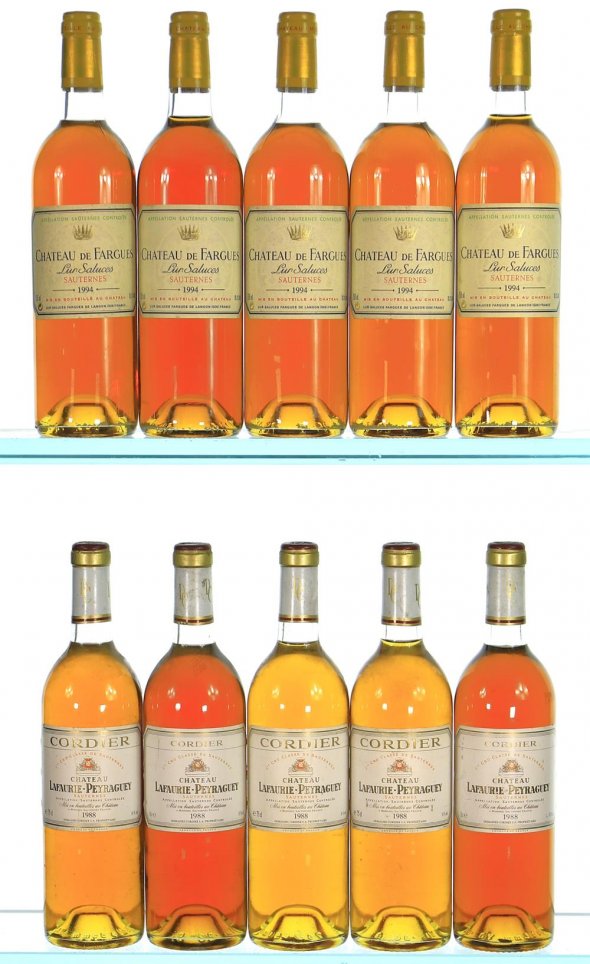 1988 Chateau Lafaurie-Peyraguey/1994 Chateau De Fargues